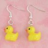 Yellow Rubber Duck Earrings