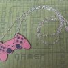 Pink Playstation Video Game Controller Necklace - Image 3
