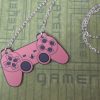 Pink Playstation Video Game Controller Necklace - Image 4