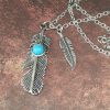 SLIGHTLY IMPERFECT Resident Evil Claire Redfield Feather Necklace