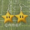 Super Mario Star Earrings