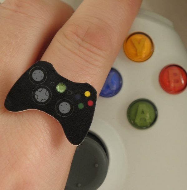 Black Xbox 360 Elite Video Games Controller Ring - Image 5