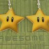 Super Mario Star Earrings - Image 2
