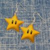 Super Mario Star Earrings - Image 3