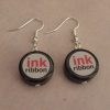 Resident Evil Ink Ribbon Earrings