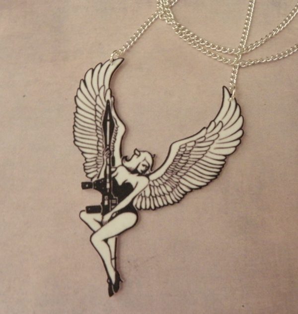 Resident Evil White Made In Heaven Necklace