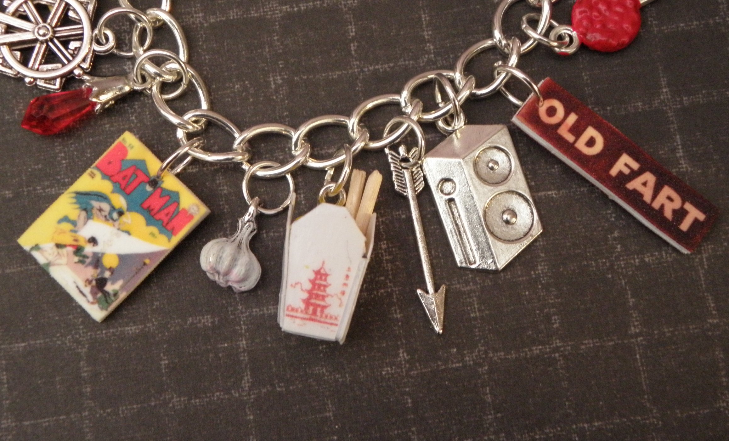 The Lost Boys Charm Bracelet – Biohazard Candy