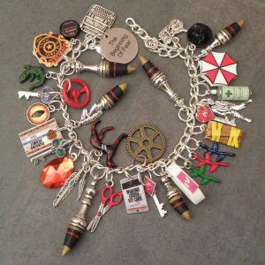 Claire Redfield resident evil horror necklace Cosplay Jewelry