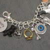 Devil's Night The Crow Charm Bracelet - Image 2