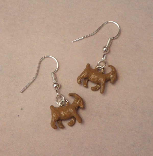 Resident Evil Goat of Warding Earrings - Image 3