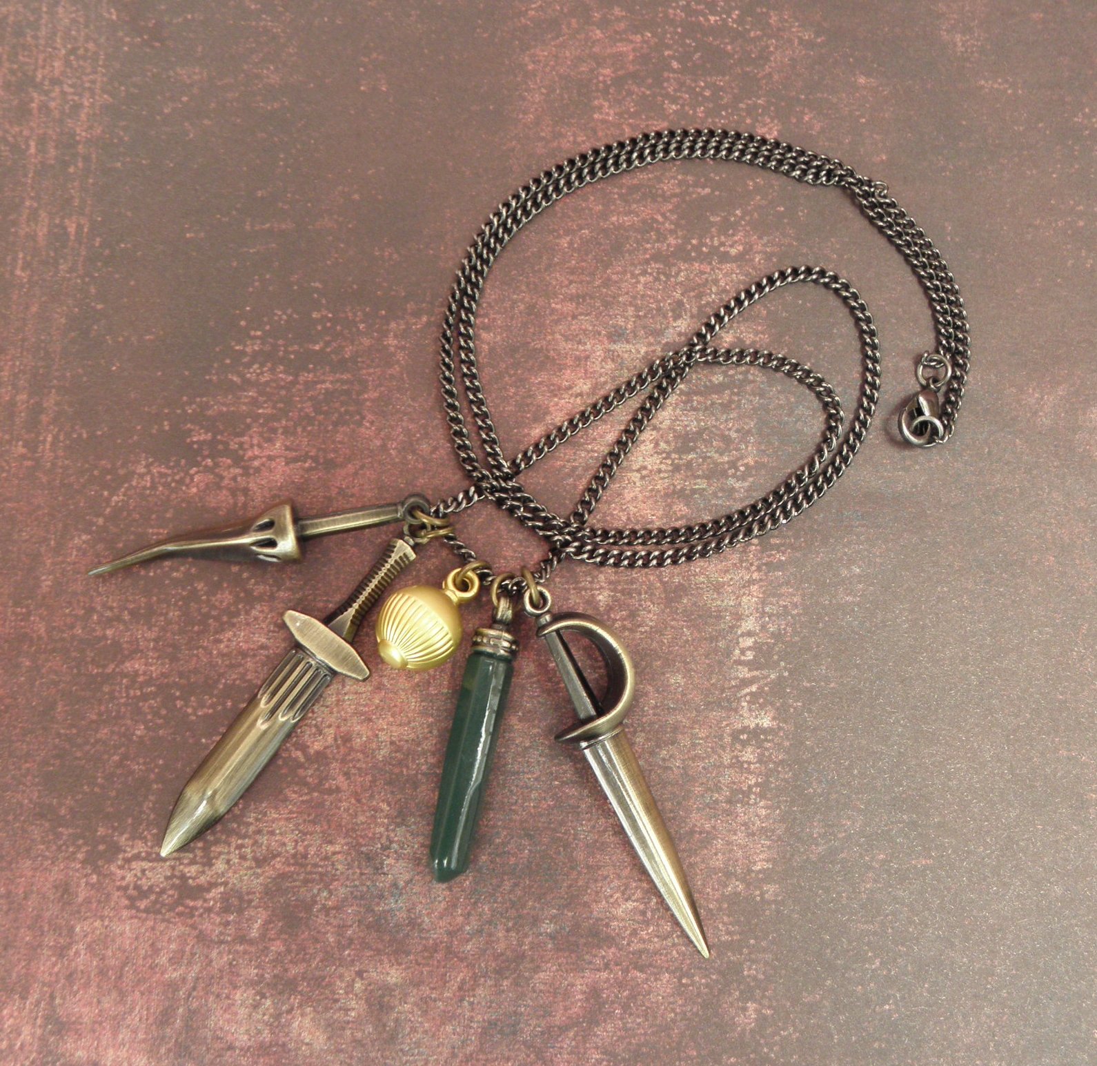 Claire Redfield resident evil horror necklace Cosplay Jewelry