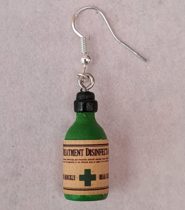 Resident Evil First Aid Med Earrings - Image 2