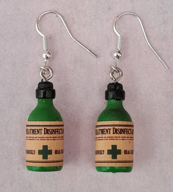 Resident Evil First Aid Med Earrings