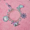 Spooky Kawaii Christmas Charm Bracelet