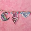 Triple Moon Dreamcatcher Charm Bracelet - Image 2