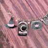 Black Enchanted Mystic Witch Charm Bracelet - Image 2