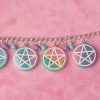 Kawaii Pentacle Charm Bracelet - Image 3