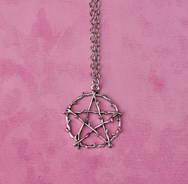 Silver Pentacle Necklace - Image 3