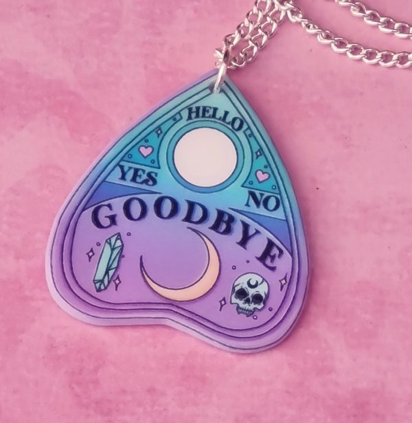Pastel Ouija Planchette Necklace - Image 3