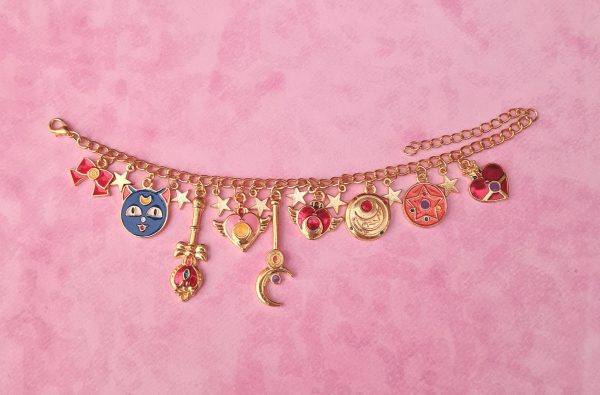 Sailor Moon Charm Bracelet - Image 4