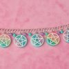 Kawaii Pentacle Charm Bracelet - Image 4