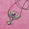Jewelled Death Moth Necklace