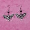 Death Moth Earrings