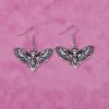 Death Moth Earrings