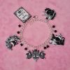 Gothic Wiccan Charm Bracelet