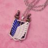 Wings Of Freedom w/Detachable Swords Necklace