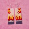 Flame Hashira Earrings
