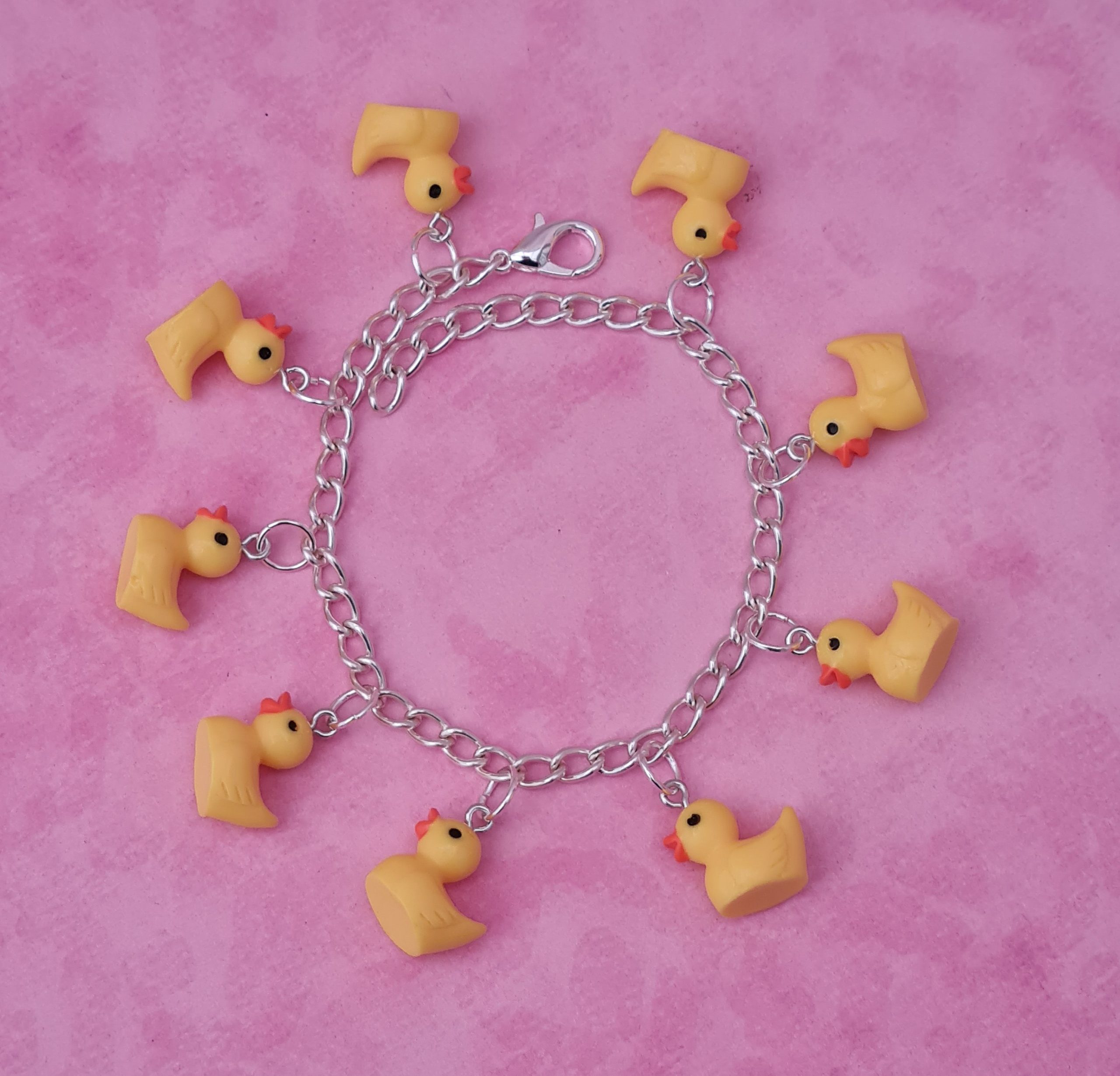 Rubber Duck Bangle Ducky Charm Bracelet Expandable Bangle Charm Bangle  Rubber Duck Bracelet Initial Bracelet Bird Bracelet - Etsy