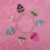 Ouija Planchette Charm Bracelet