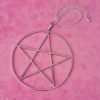 Large Silver Pentacle Necklace - Image 3