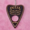 Dark Green Glitter Acrylic Ouija Planchette Necklace - Image 4