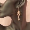 Jewelled Key Earrings - Image 5