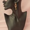Jewelled Key & Wand Earrings - Image 5