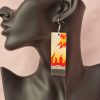 Flame Hashira Earrings - Image 5