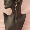 Jewelled Key & Wand Earrings - Image 7