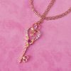 Jewelled Key Necklace
