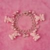 Kawaii Teddy Bear Charm Bracelet