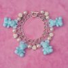 Kawaii Teddy Bear Charm Bracelet