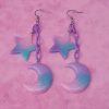 Kawaii Moon & Stars Earrings