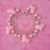 Kawaii Heart Charm Bracelet