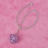 Lilac D&D D20 Dice Necklace - Image 2