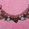 Vintage Hearts & Roses Charm Bracelet - Image 2