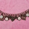 Vintage Hearts & Roses Charm Bracelet - Image 2