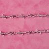 Silver Barb Wire Choker Necklace - Image 3