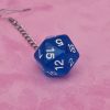 Blue D&D D20 Dice Earrings - Image 4