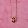 Jewelled Heart Necklace - Image 3
